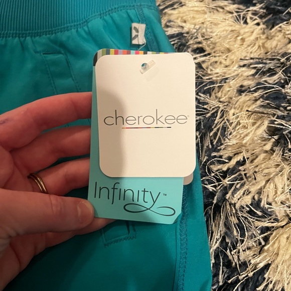 Cherokee Infinity Women’s Mid-Rise Teal, X-Small Petite, NWT - Picture 4 of 6